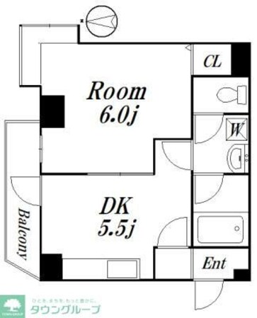 メルベーユの物件間取画像